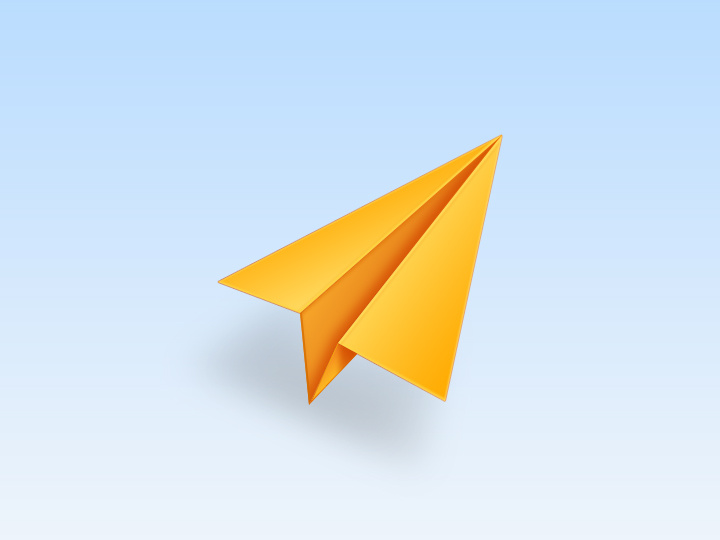 [纸飞机图标的APP]蓝色纸飞机图标的app